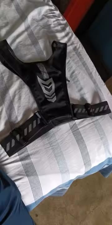 Customer photo review of Hands-Free Reflective Running Vest