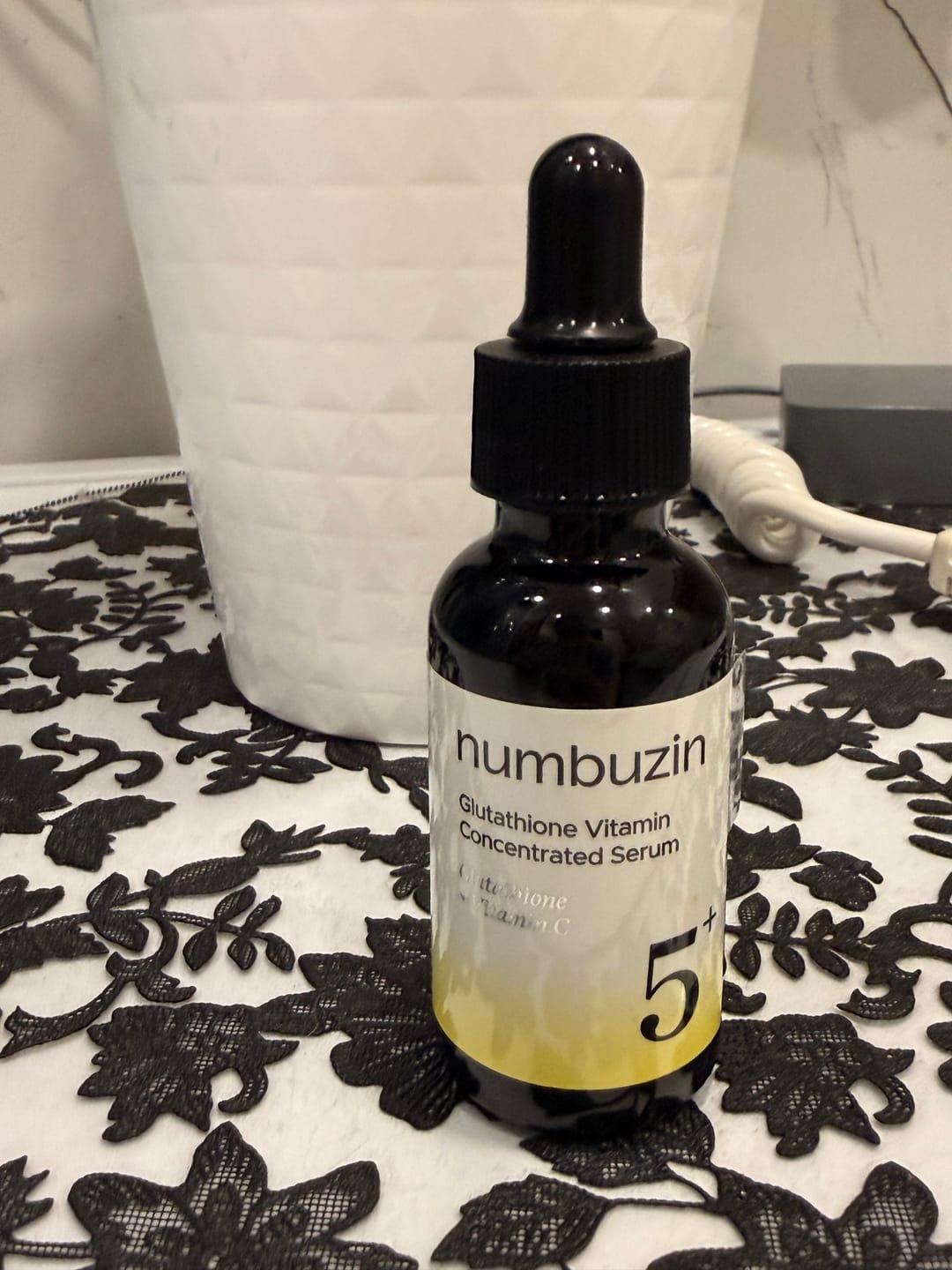 Customer photo review of Koncentrēts vitamīniem bagāts serums Numbuzin No.5 Vitamin Concentrated Serum