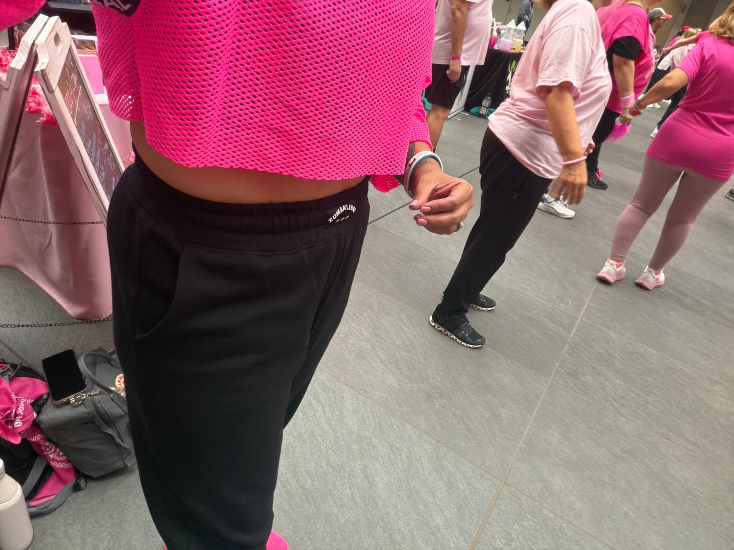 Customer photo review of Zumba Libre High Rise Joggers