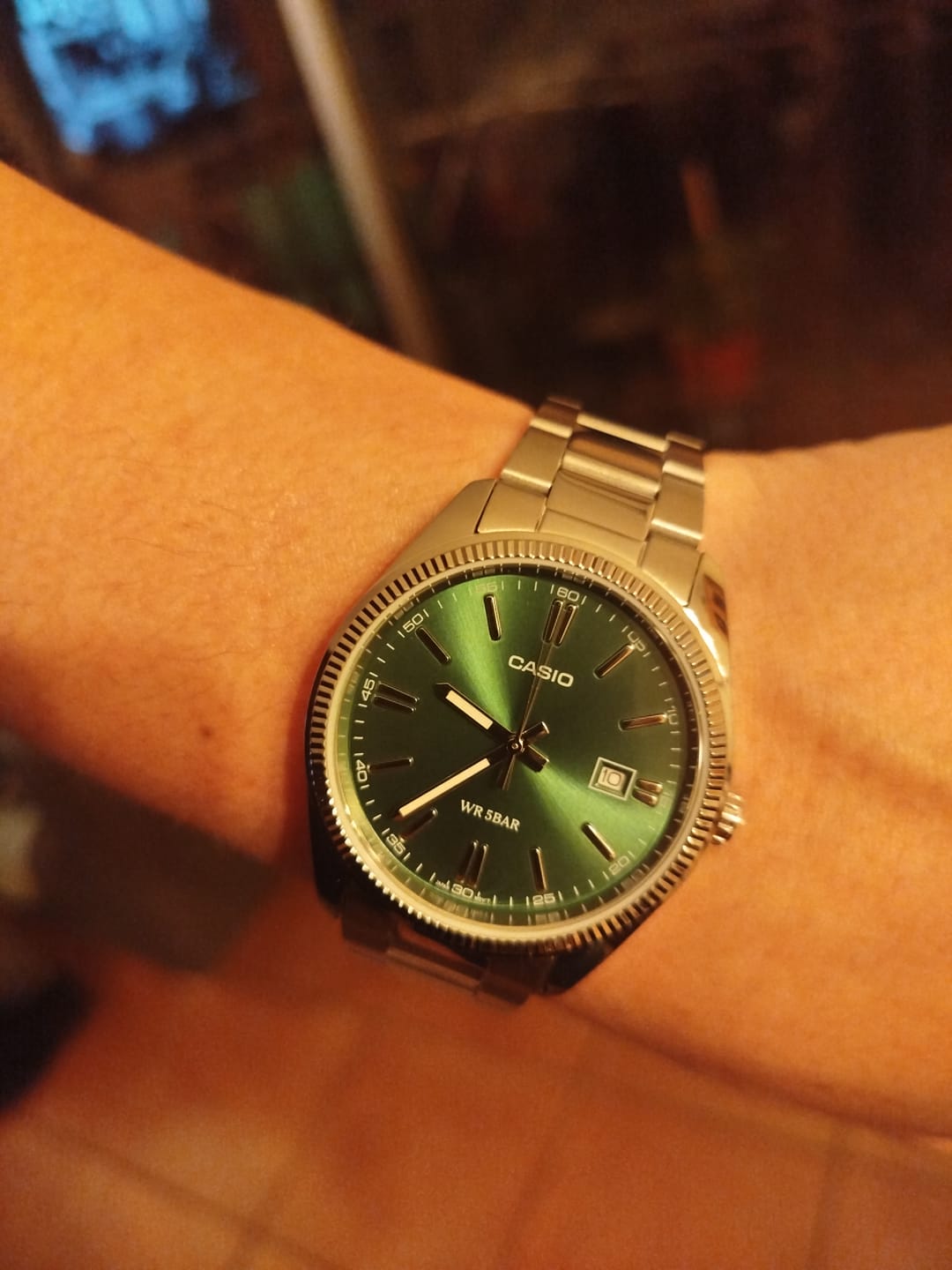 Customer photo review of Reloj Casio Análogo MTP-1302D-3AJF Verde 38,5mm JDM