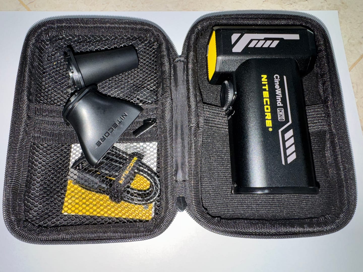 Customer photo review of CW20 - Handheld Turbo Fan (150km/h)