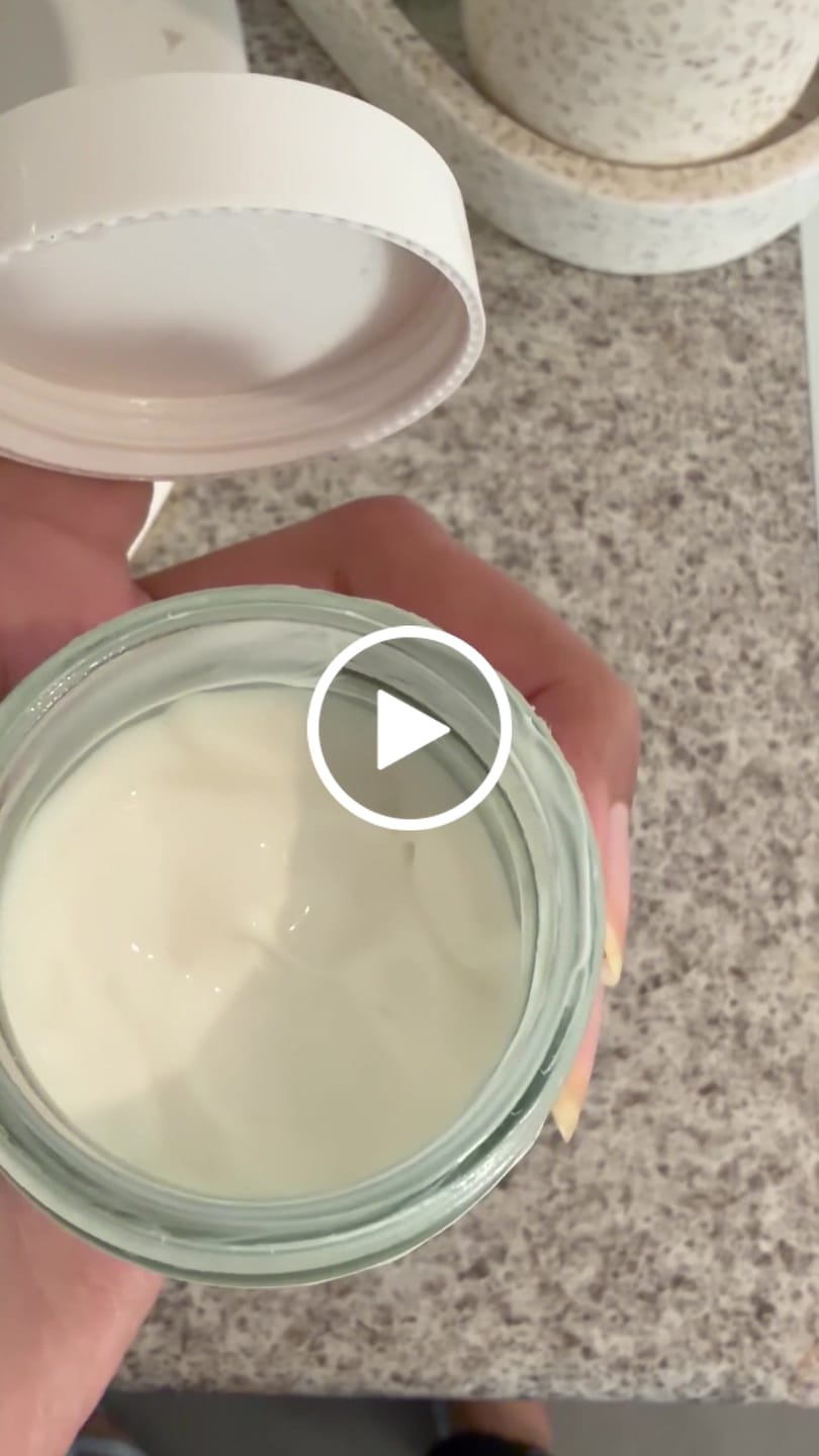 Customer video review of Peptide + Probiotic Barrier Support Cream