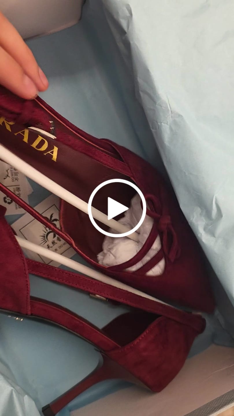 Customer video review of PRA 26SS Pumps 75  Burgundy Suede 592350