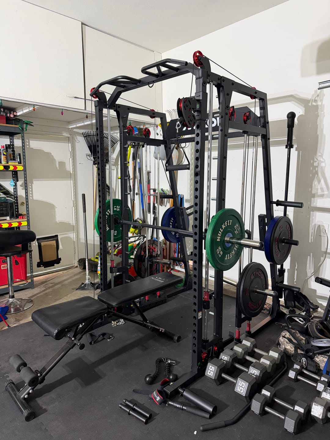 Customer photo review of M4-2.0 All-In-One Smith Machine Function Trainer
