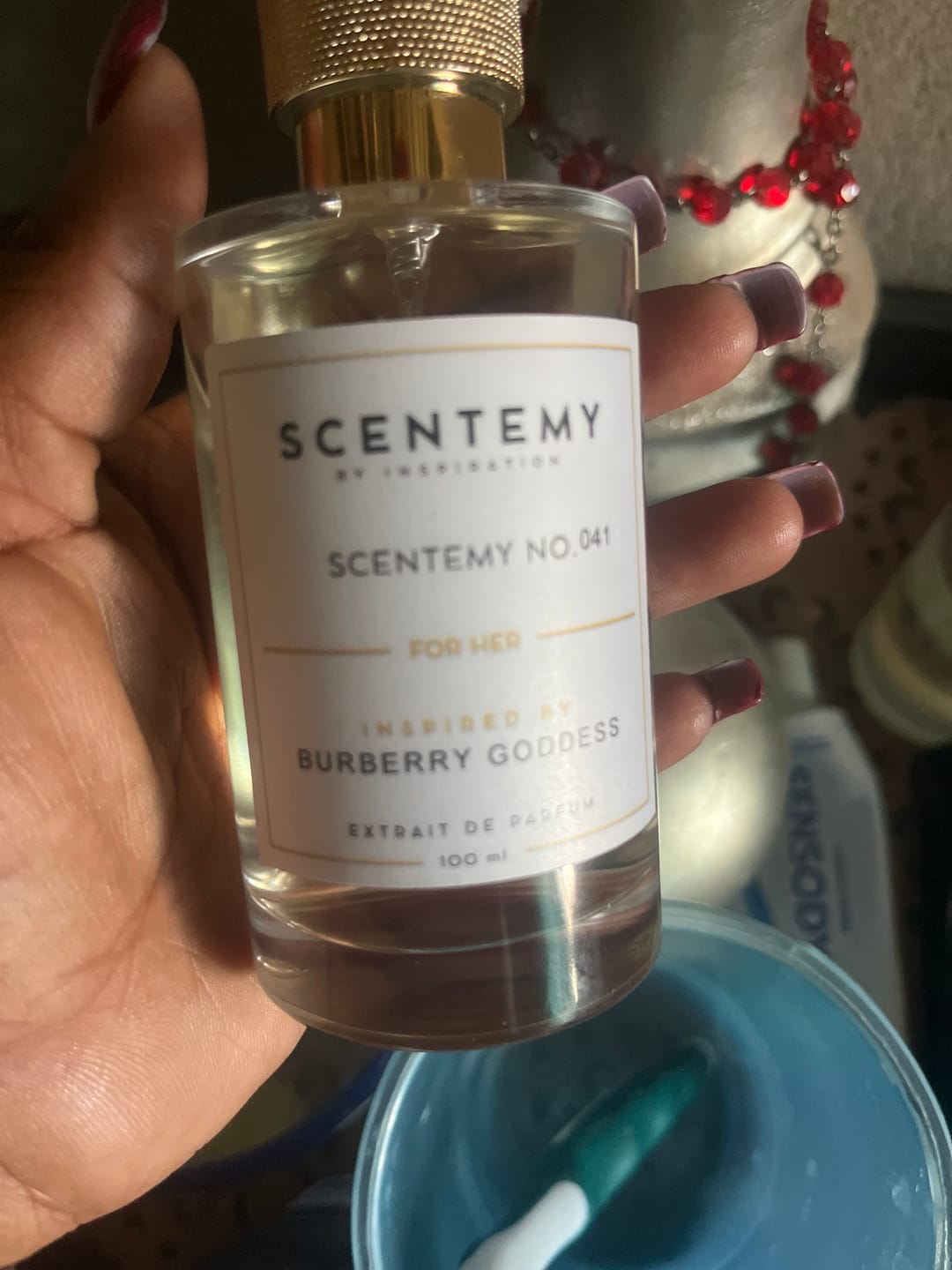 Customer photo review of Inspired By Burberry Goddess