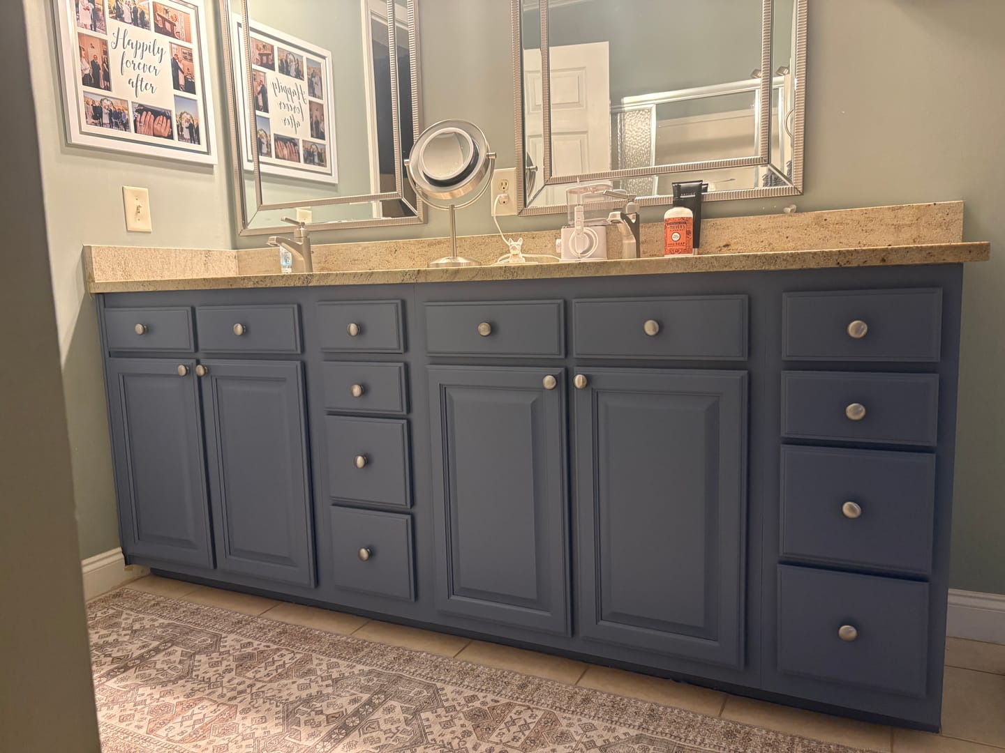 Customer photo review of Miracle Cabinet Paint | Cashmere