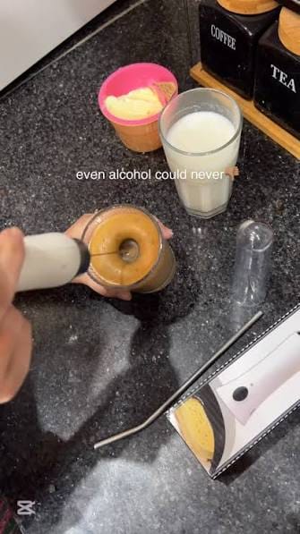 Customer photo review of BaristaPro 2-in-1 Coffee Frother