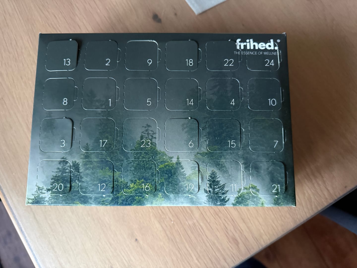 Customer photo review of Aufguss-Adventskalender 2026 – 24 Saunaaufgüsse zum Probieren