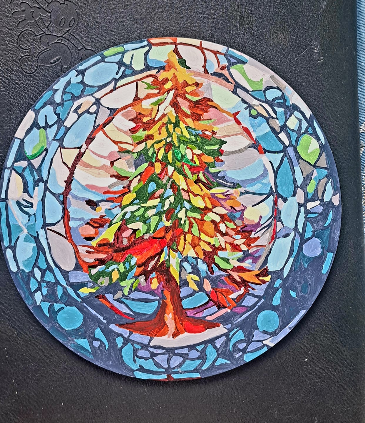 Customer photo review of Unexpected gift | Paint by Number
