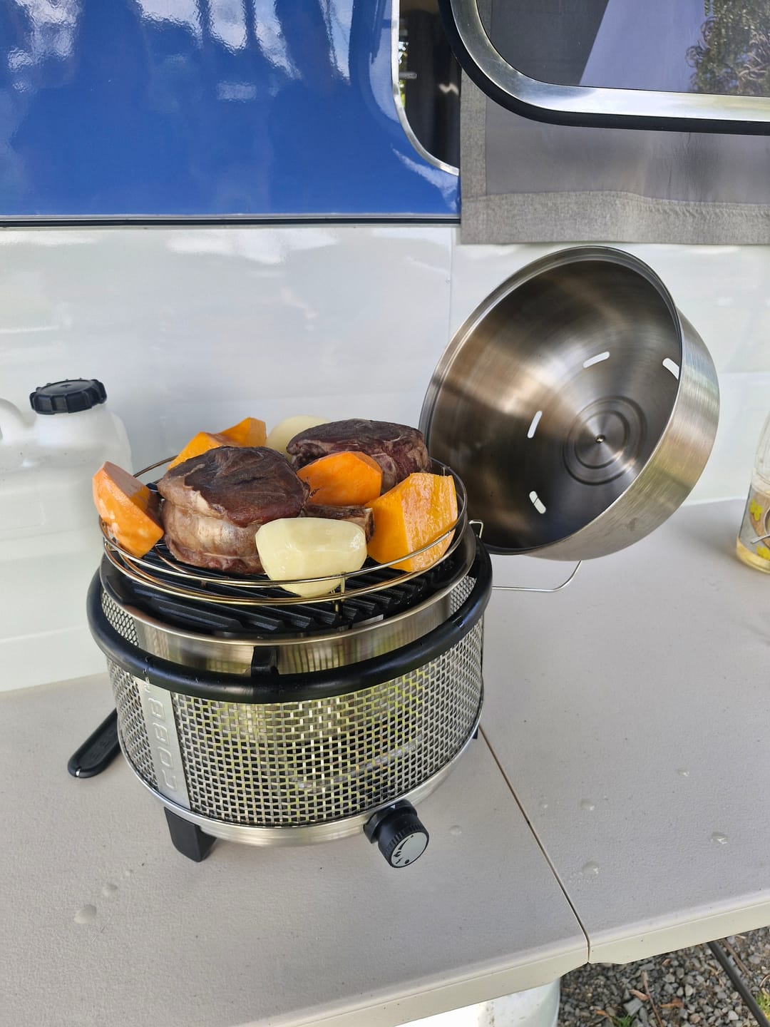 Customer photo review of COBB Grill Gas+ Everything Bundle (LPG) + FREE $150 Wireless Thermometer