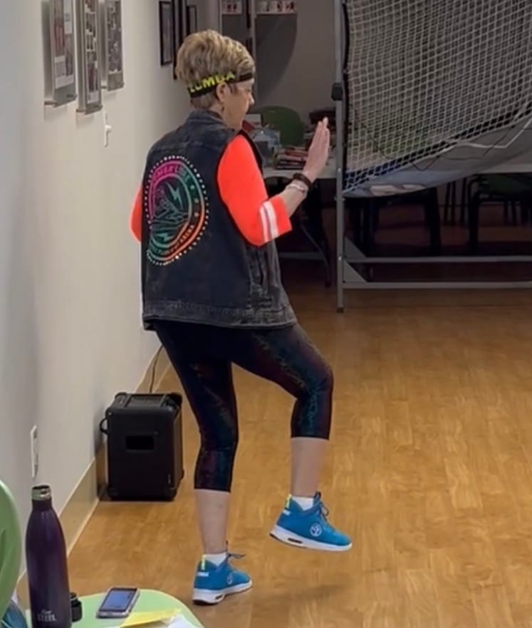 Customer photo review of Zumba Libre Denim Vest
