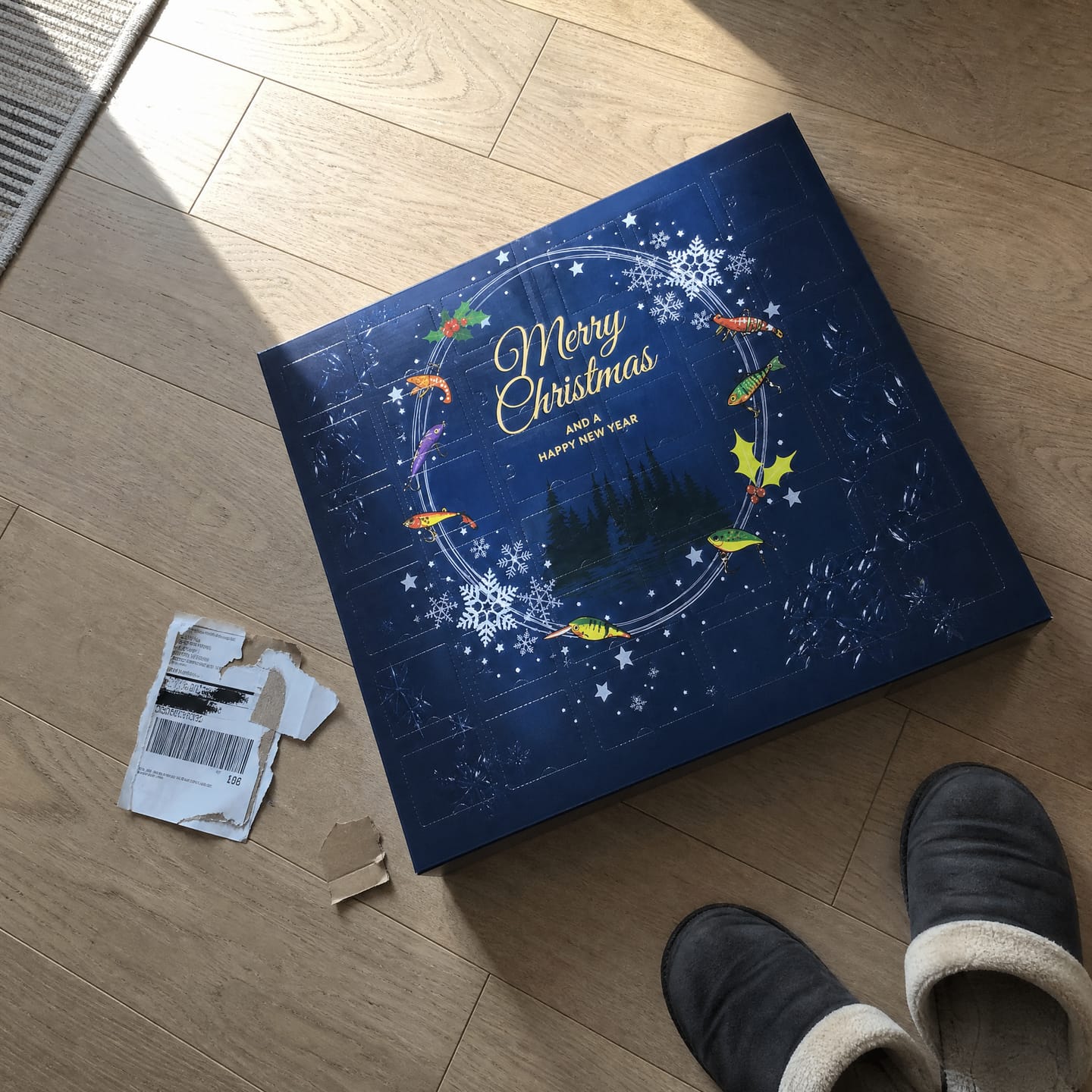 Customer photo review of Calendario de Adviento Pesca