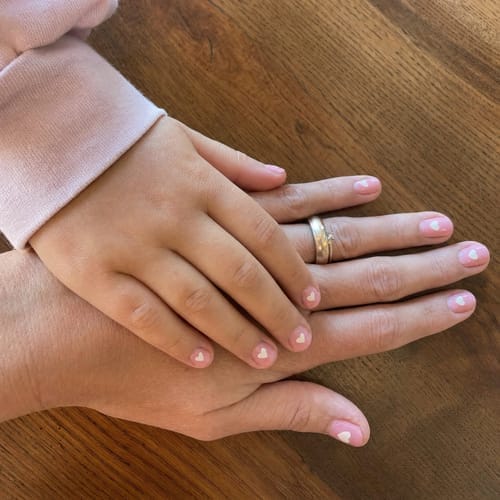 Customer photo review of Marcadores de uñas: diseños de salón sin pulso