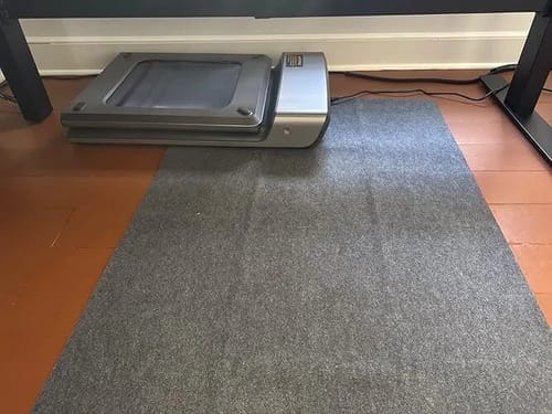 Customer photo review of Folding Walking Treadmill