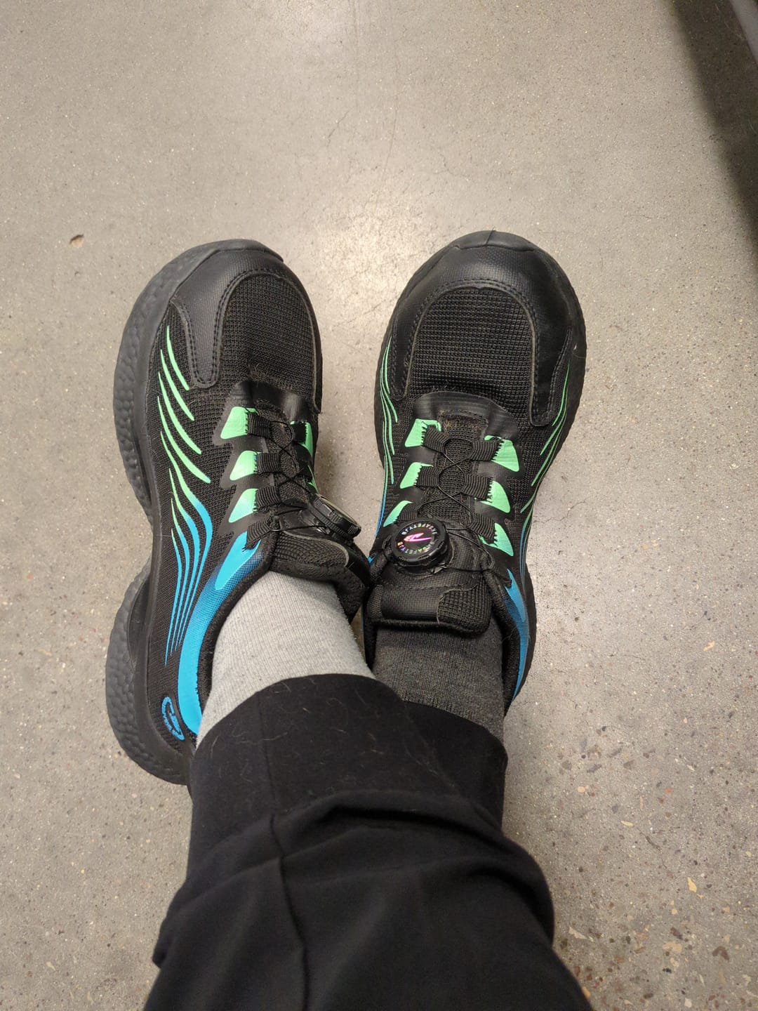 Customer photo review of FlashWalk Black/Blue