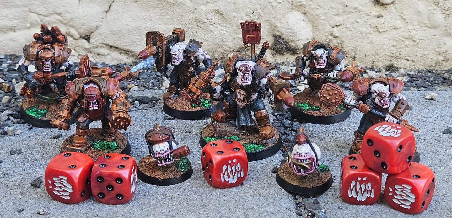 Customer photo review of Fanged Maw Goblin D6 Dice