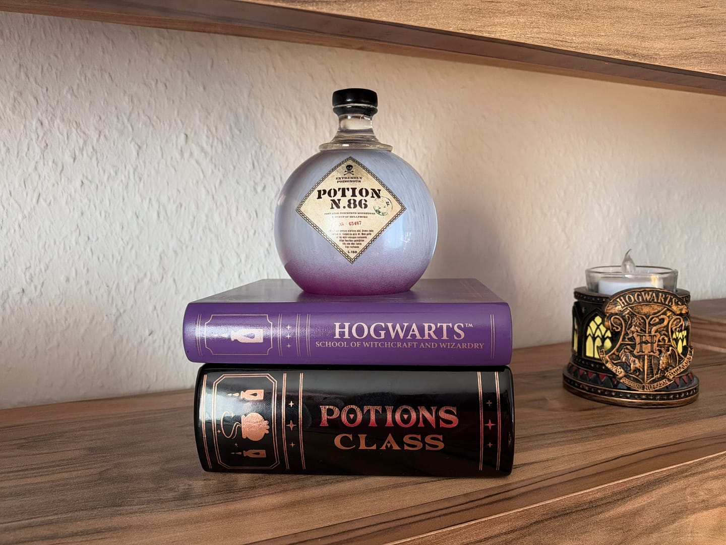 Customer photo review of Harry Potter Duftkerze Book – Buch-Kerze mit Geißblatt & Sandelholz