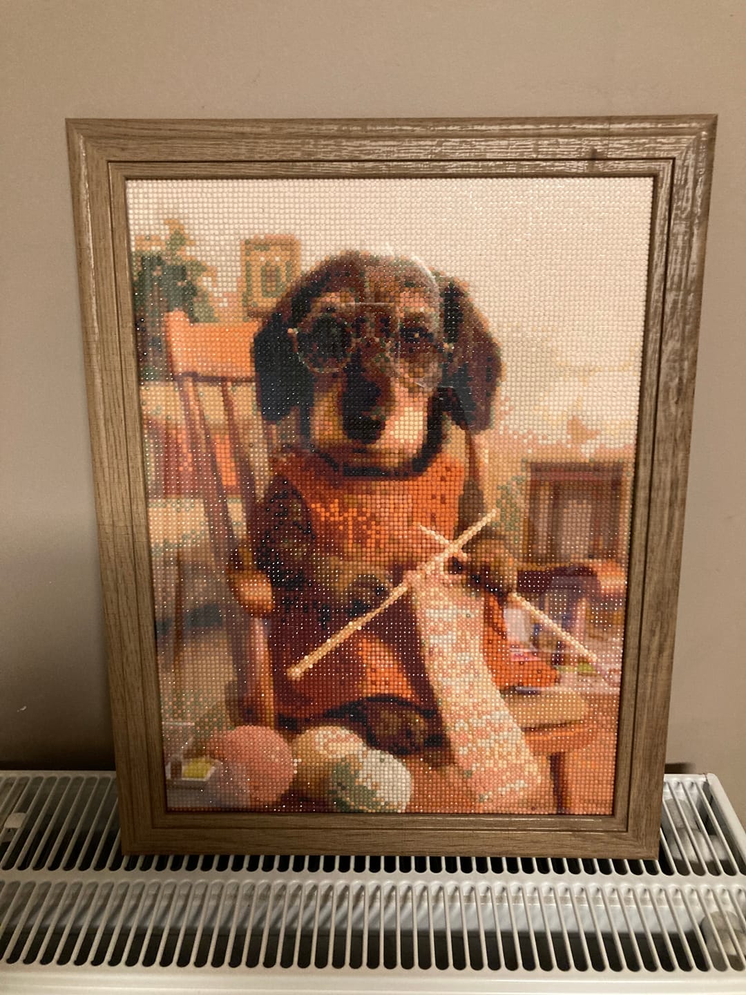 Customer photo review of Eigen Foto Diamond Painting