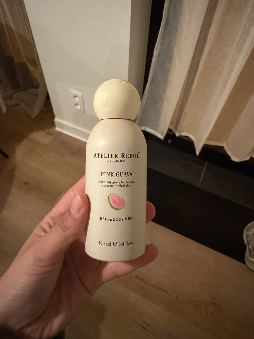 Customer photo review of Pink Guava Hair & Body Mist 100ml