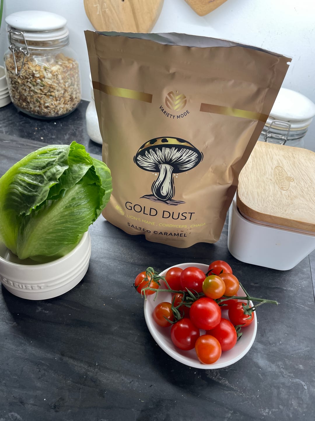 Customer photo review of Gold Dust - Salted Caramel