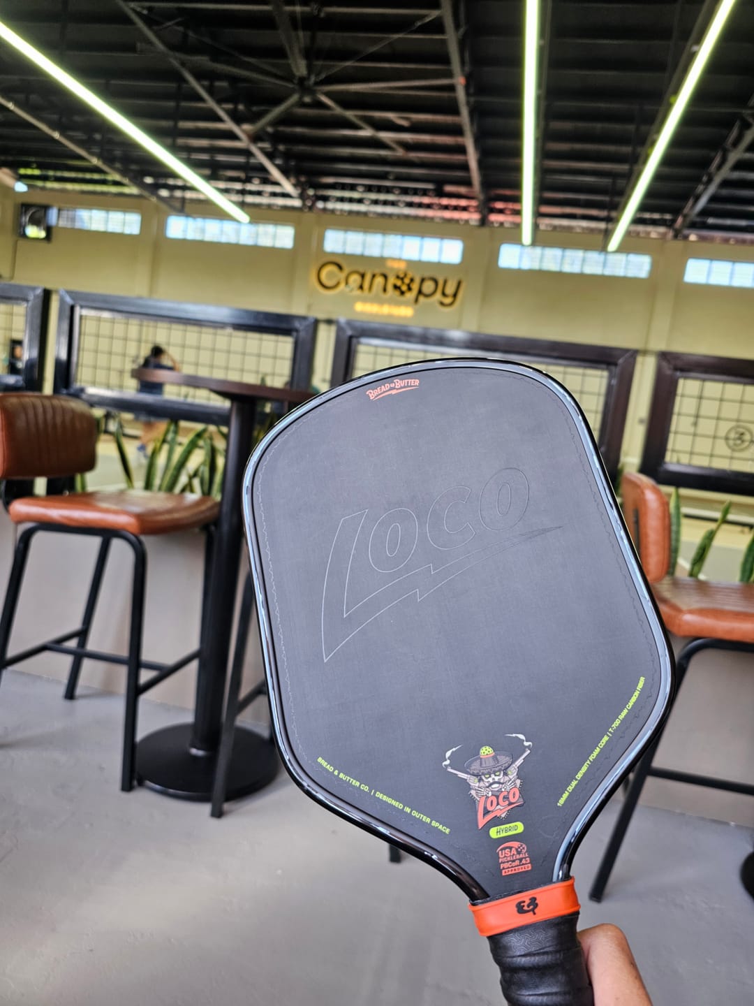 Customer photo review of The Loco 16mm Pickleball Paddle Hybrid