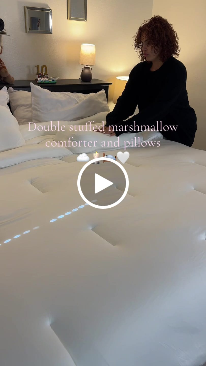 Customer video review of MarshMellow Comforter