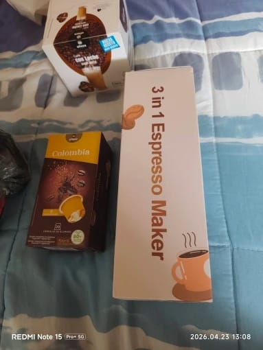 Customer photo review of Cafetera Portátil 3 en 1 | Brenela TM