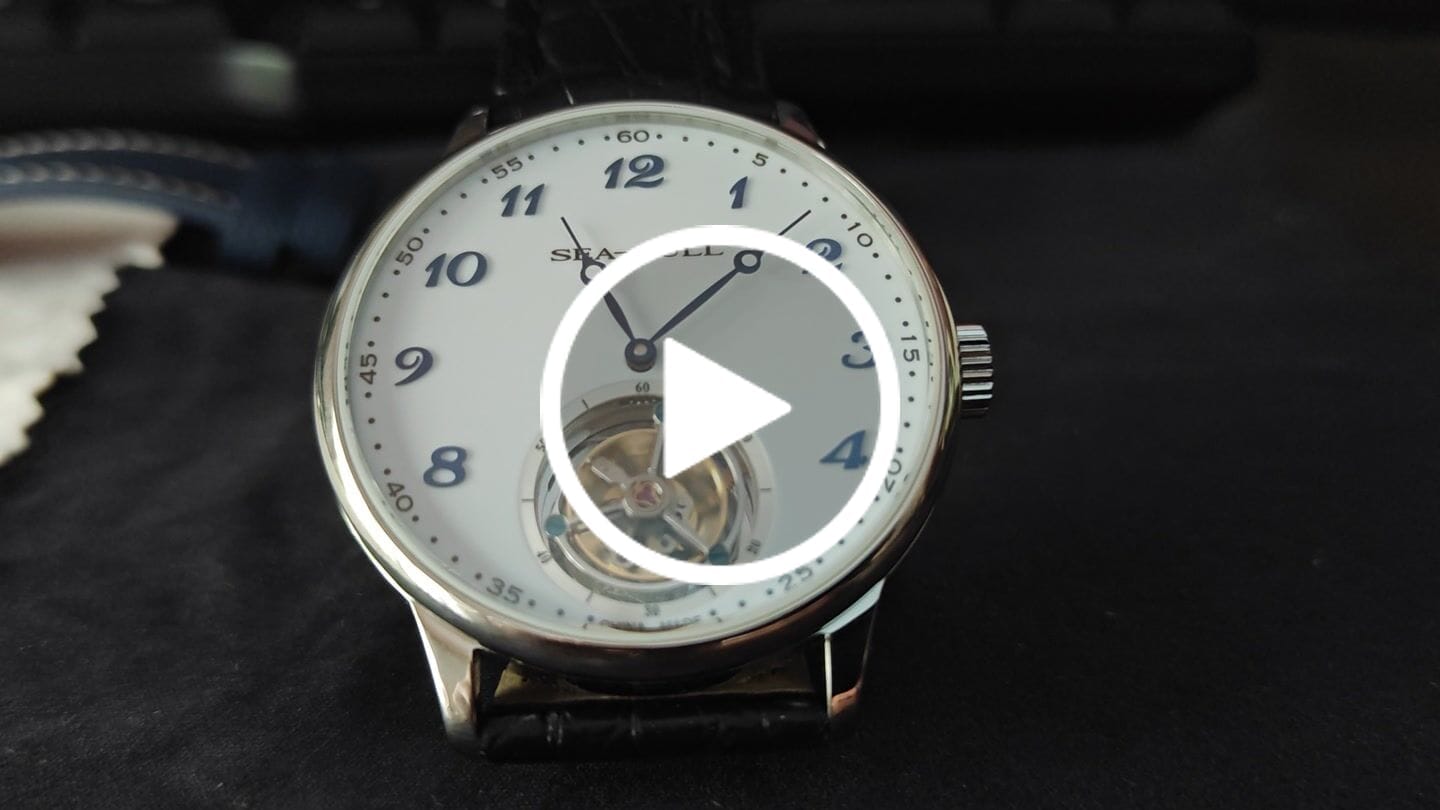 Customer video review of Artisan Heritage Series Enamel Dial Coaxial Tourbillon 42mm