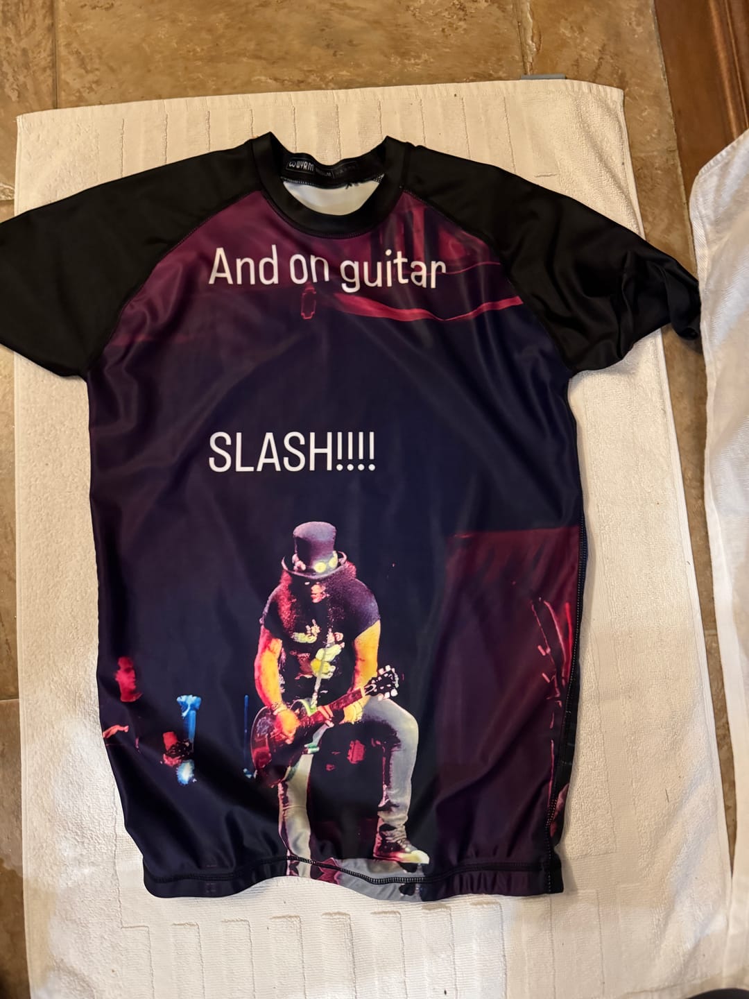 Customer photo review of Design Your Own - Rashguard / Compression Top
