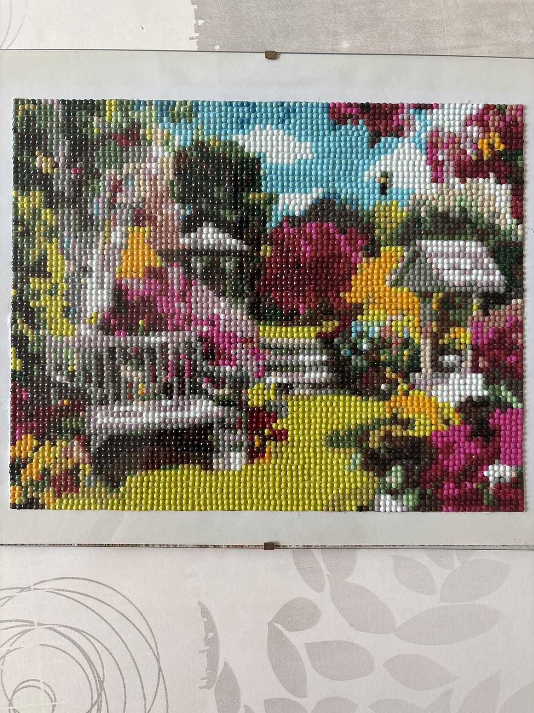 Customer photo review of Broderie Diamant - Joli Jardin