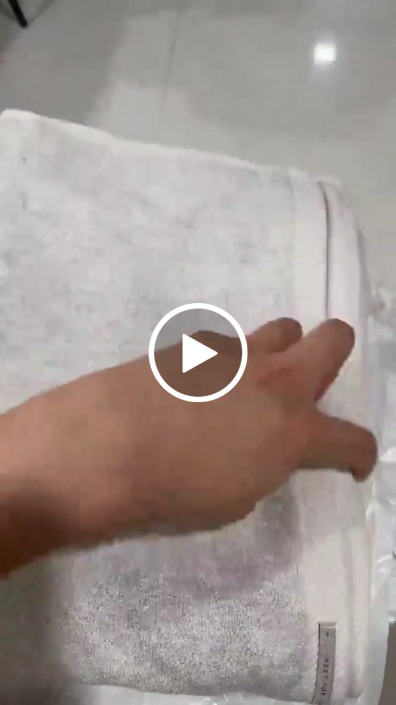 Customer video review of Premium Copper Bath Towel | Antibacterial