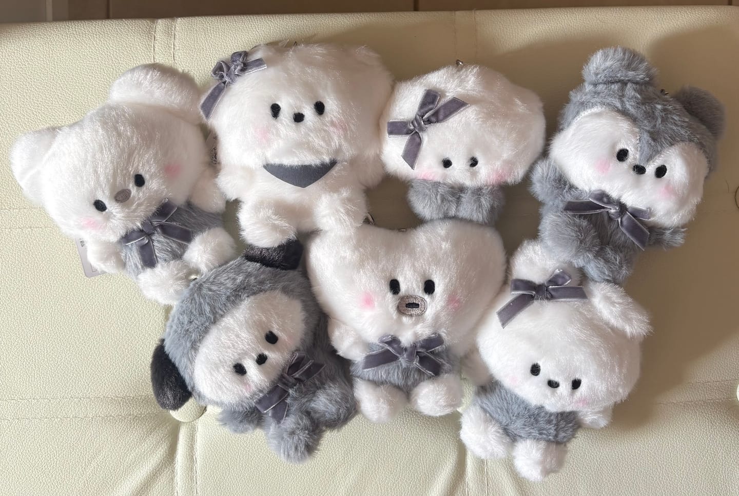 Customer photo review of BT21 - MONO TONE PLUSH KEYRING