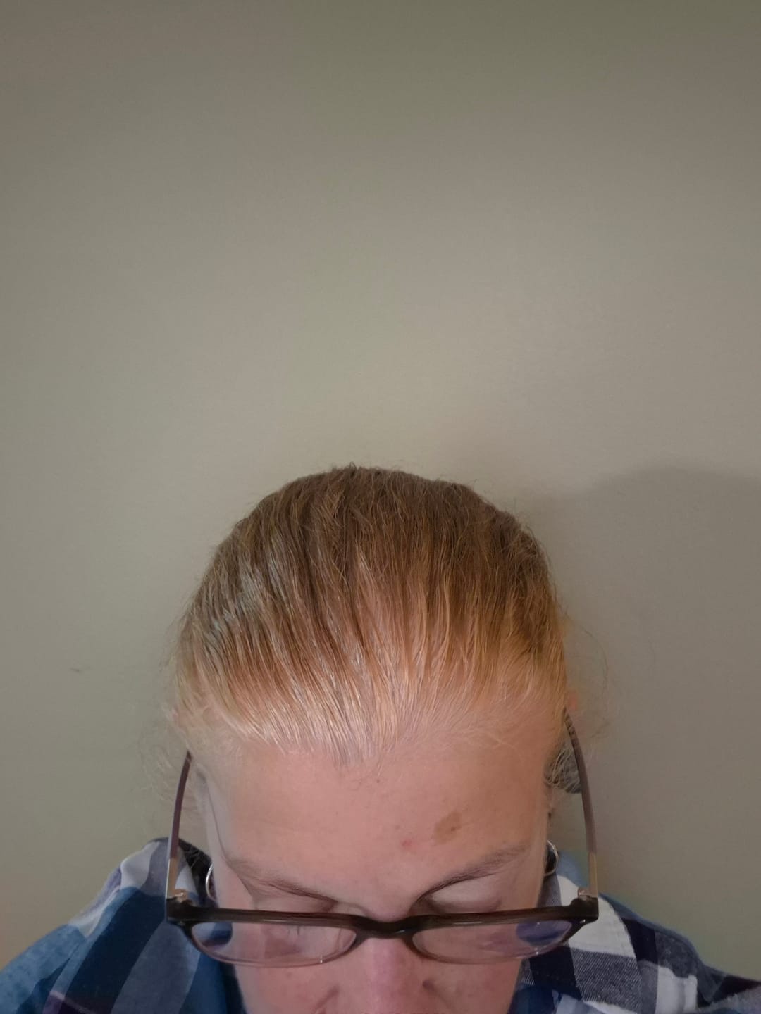 Customer photo review of Instant Dye Shampoo