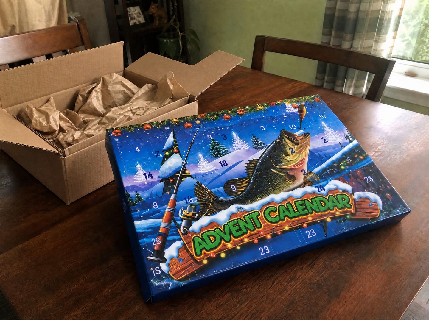 Customer photo review of Calendario de Adviento Pesca