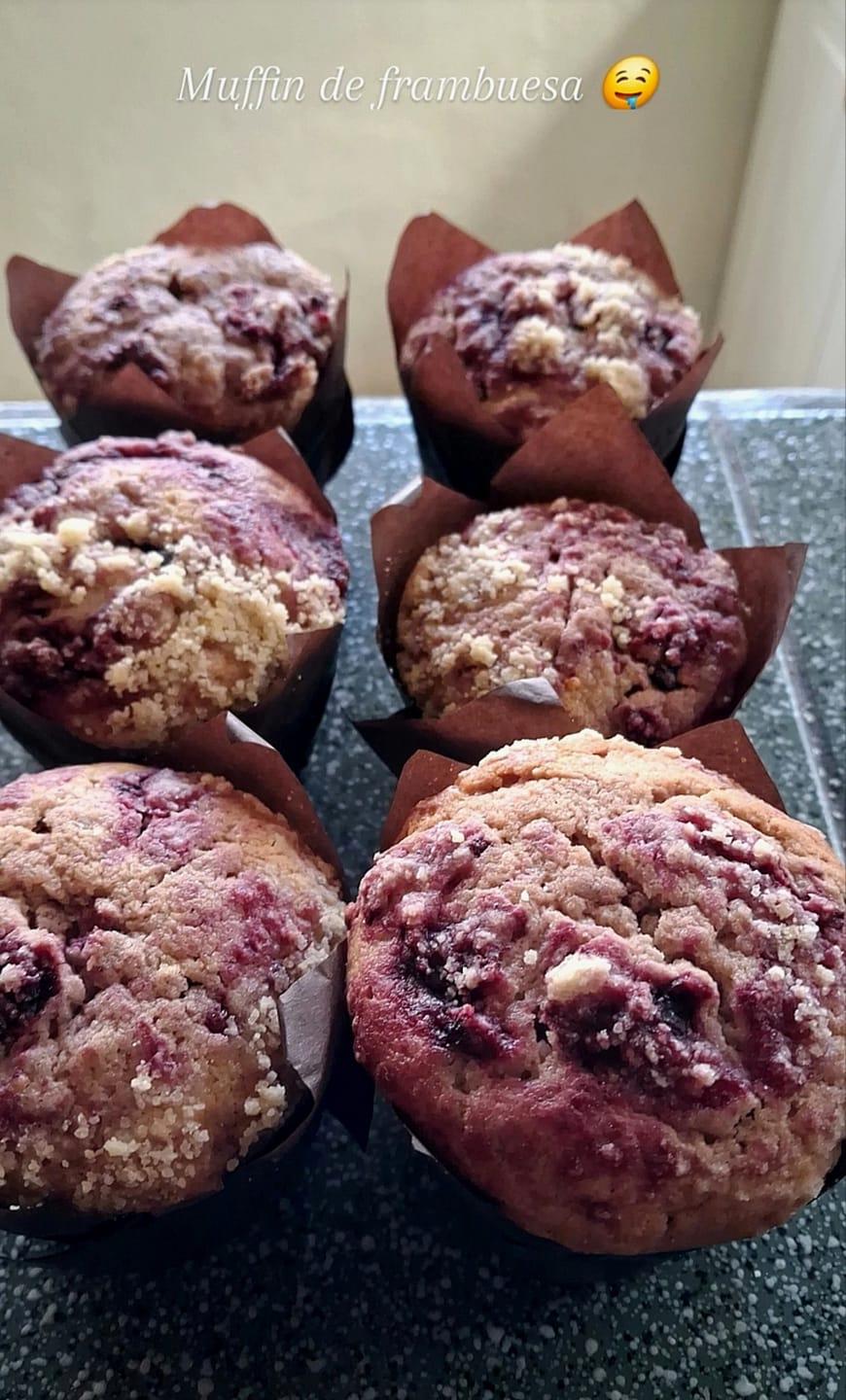 Customer photo review of Molde Queque Individual Aluminio quequito muffins
