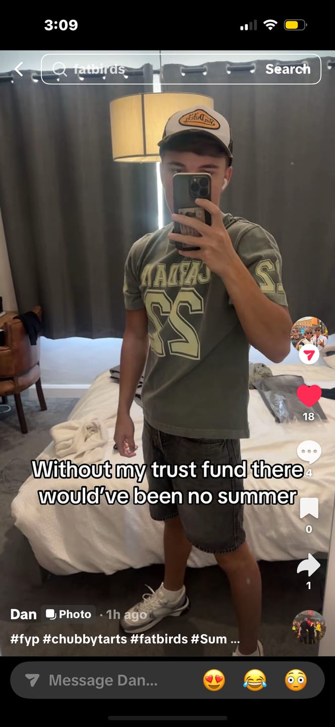 Customer photo review of Varsity T Shirt - Olive