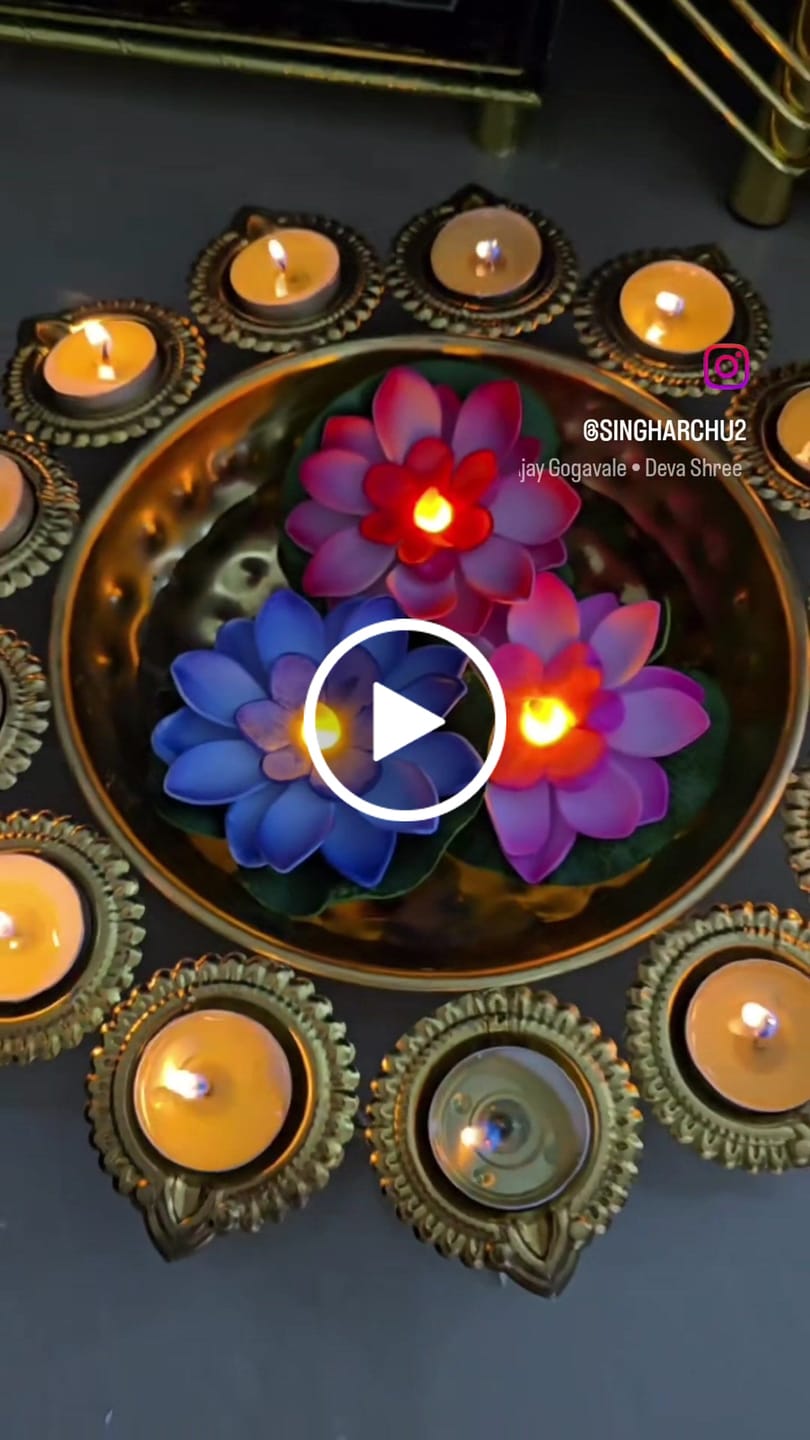 Customer video review of Lavender Shringar Clay Ganpati Idol 16 Inch