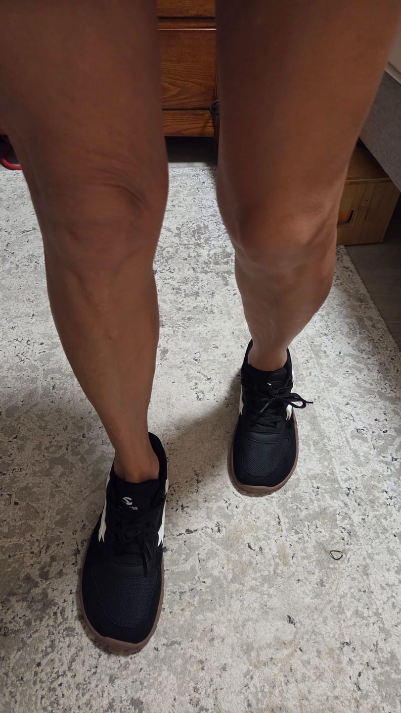 Customer photo review of Hareball - Wide Toe Sneakers