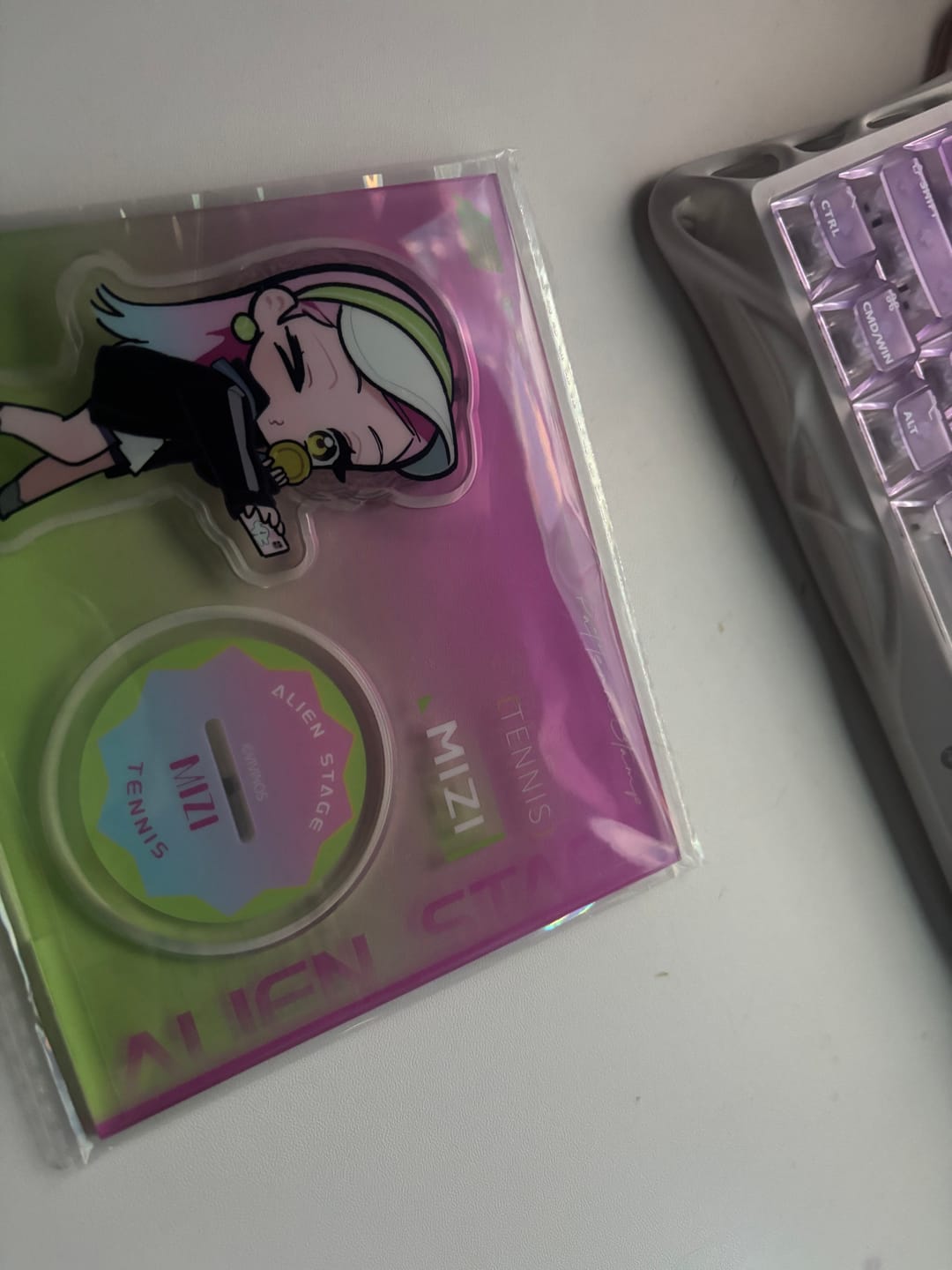 Customer photo review of Alien Stage Love Series Acrylic Stamp