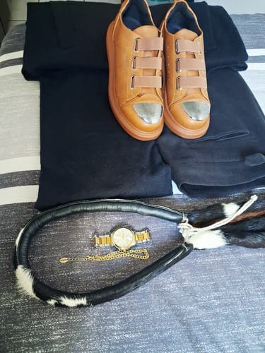 Customer photo review of MIRROR All Brown
