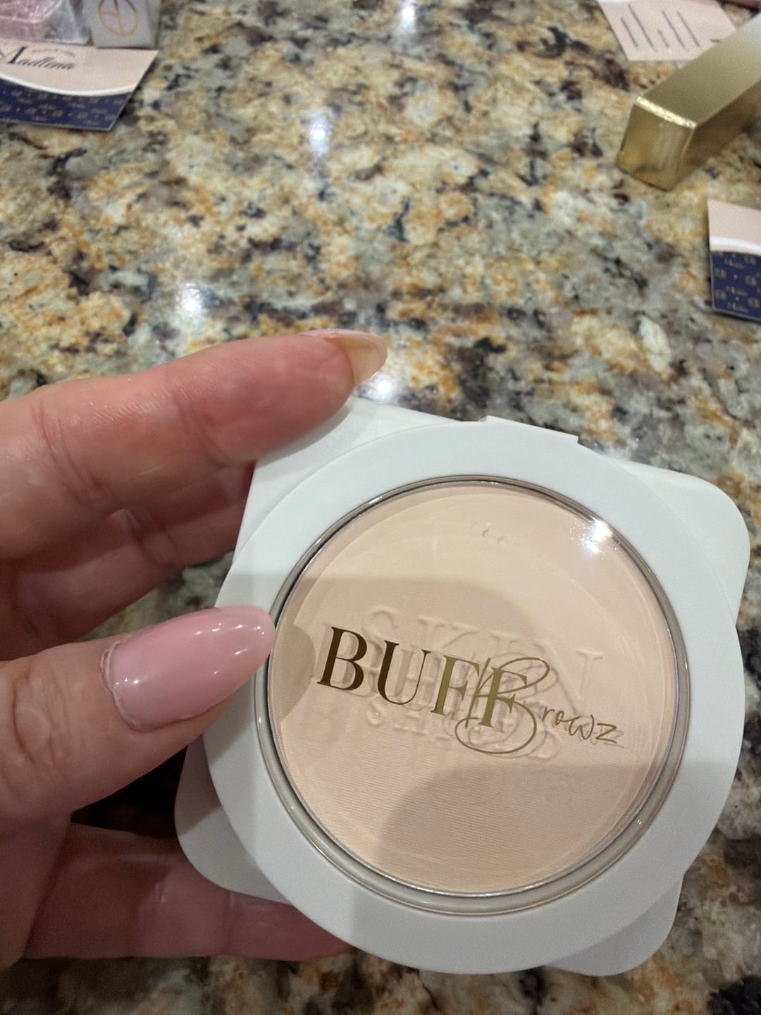 Customer photo review of Skin Shield - Stone 10g