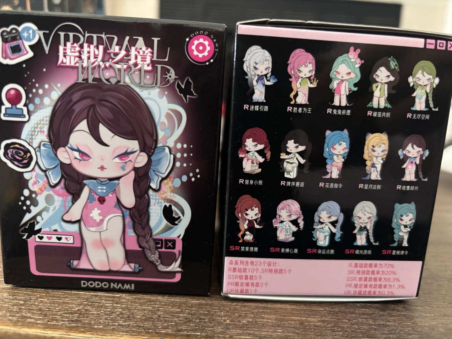 Customer photo review of DODO Nami Virtual World Series Mini Blind Box