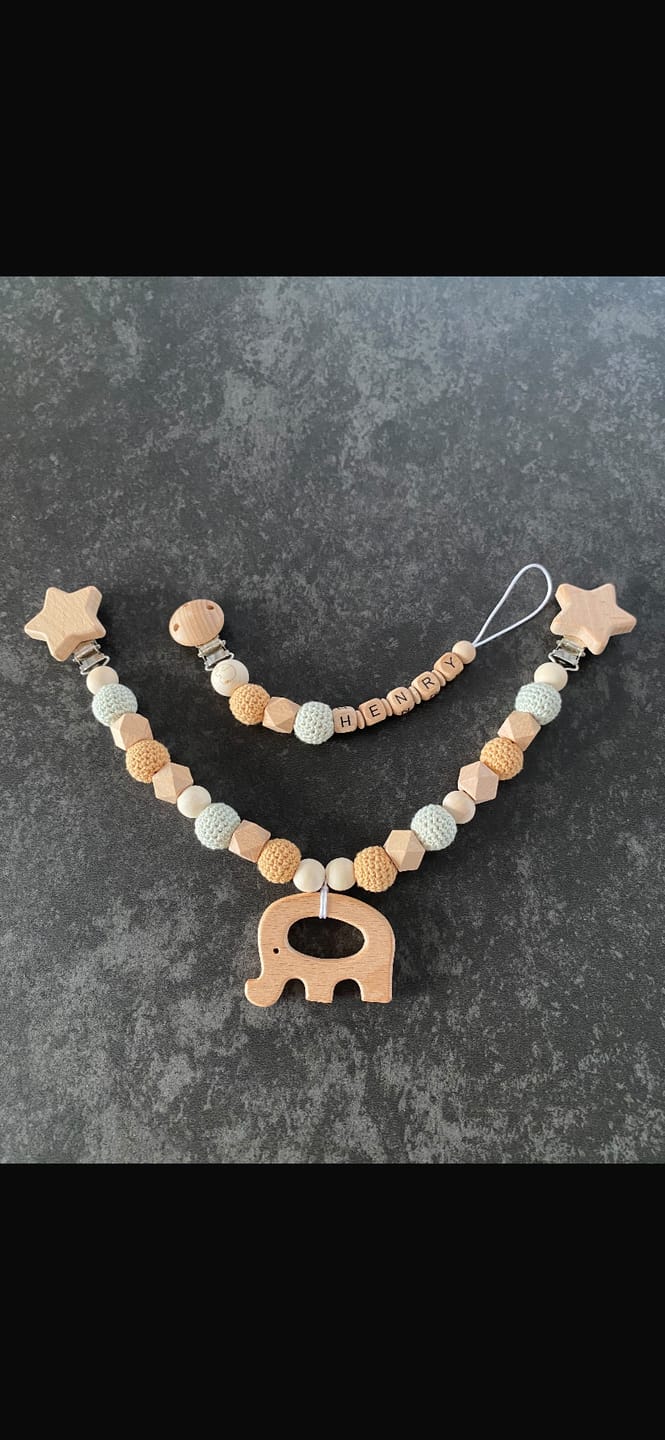 Customer photo review of Kinderwagenkette "Meeresschildkröte"