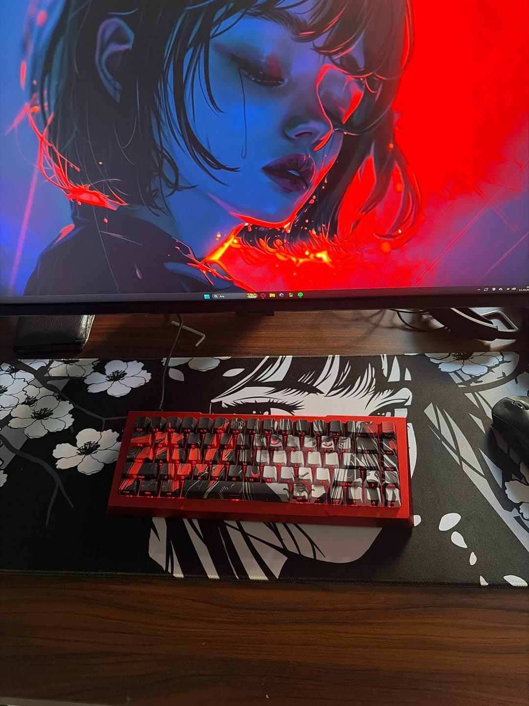 Customer photo review of Pwnage Zenblade 65 V2 Alüminyum Klavye (Manyetik Switch / HE)