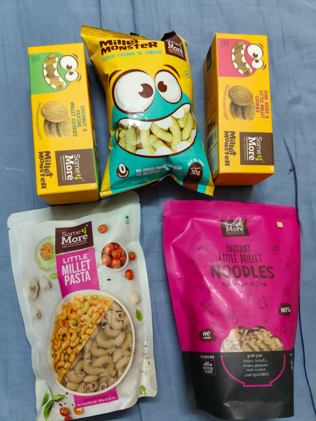 Customer photo review of Chia Seeds & Little Millet Cookies - 100gms