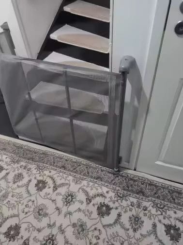 Customer photo review of Barrière rétractable pour chien 87 cm de haut — Skjerm