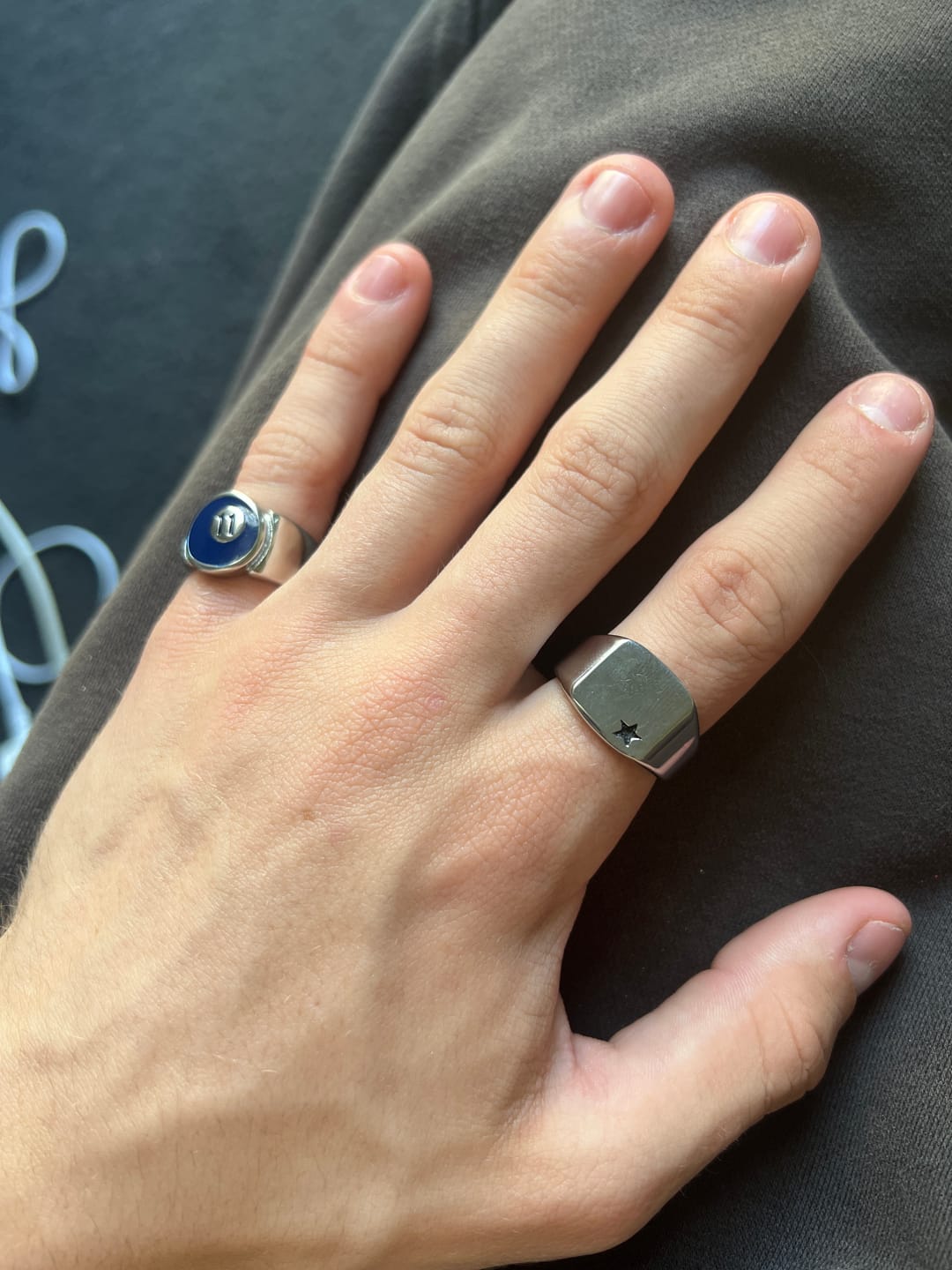 Customer photo review of Lowkey Star Ring
