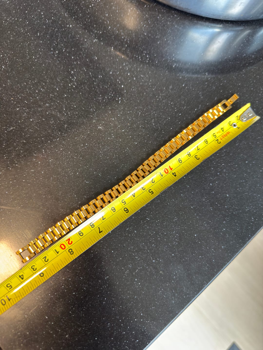Customer photo review of Rolex Bracelet 15mm (Gold)