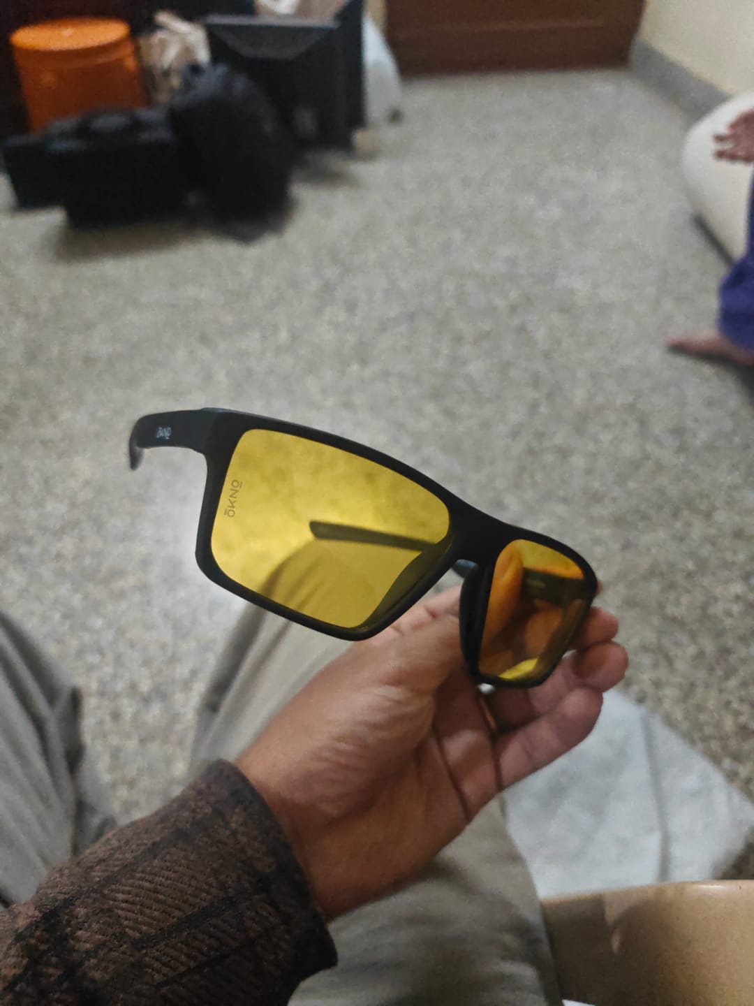 Customer photo review of NORG Yellow | Night Vision