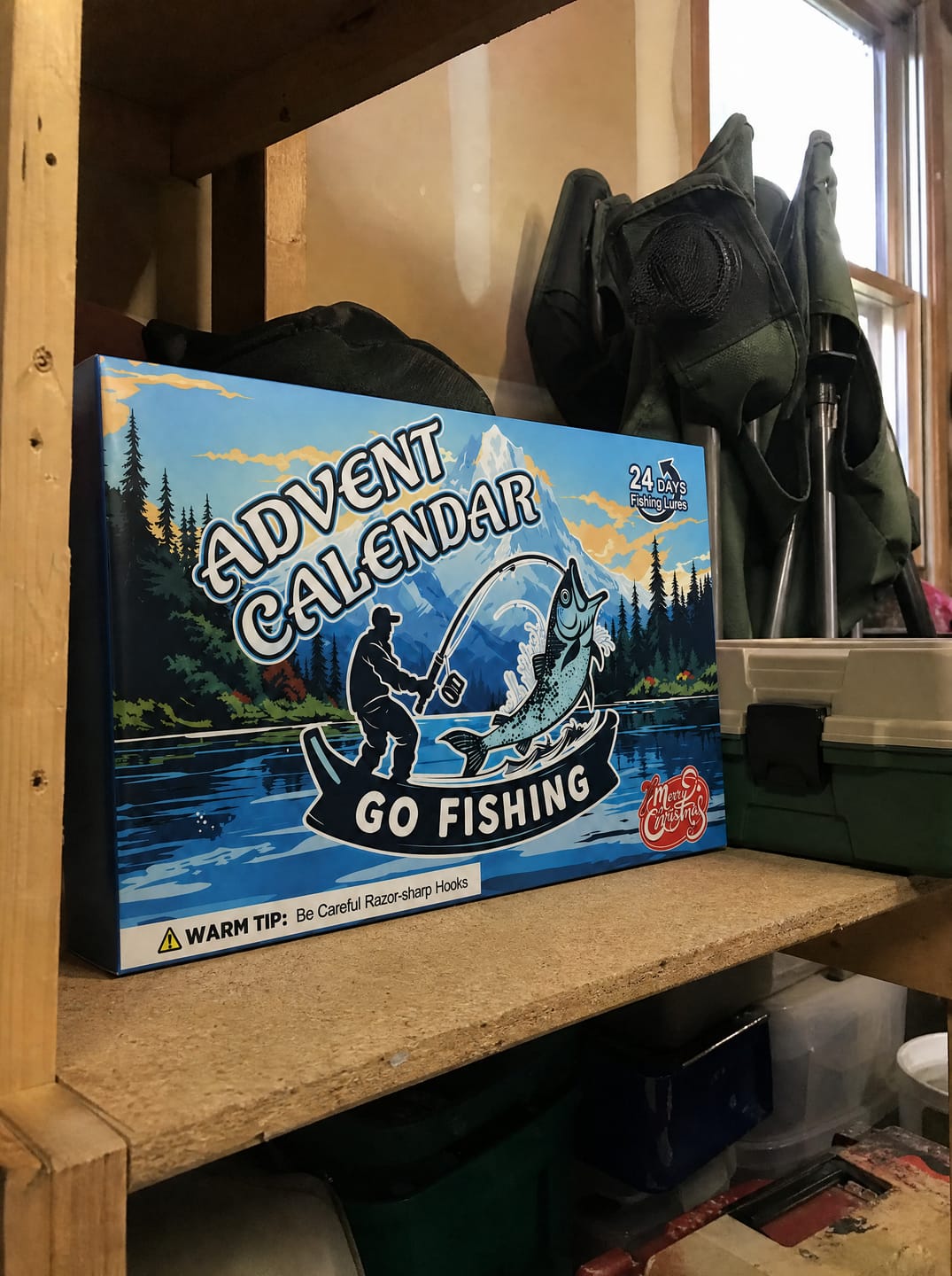 Customer photo review of Calendario de Adviento Pesca